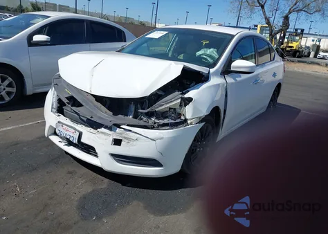 2015 Nissan Sentra S from USA, damaged, VIN 3N1AB7AP5FY302128